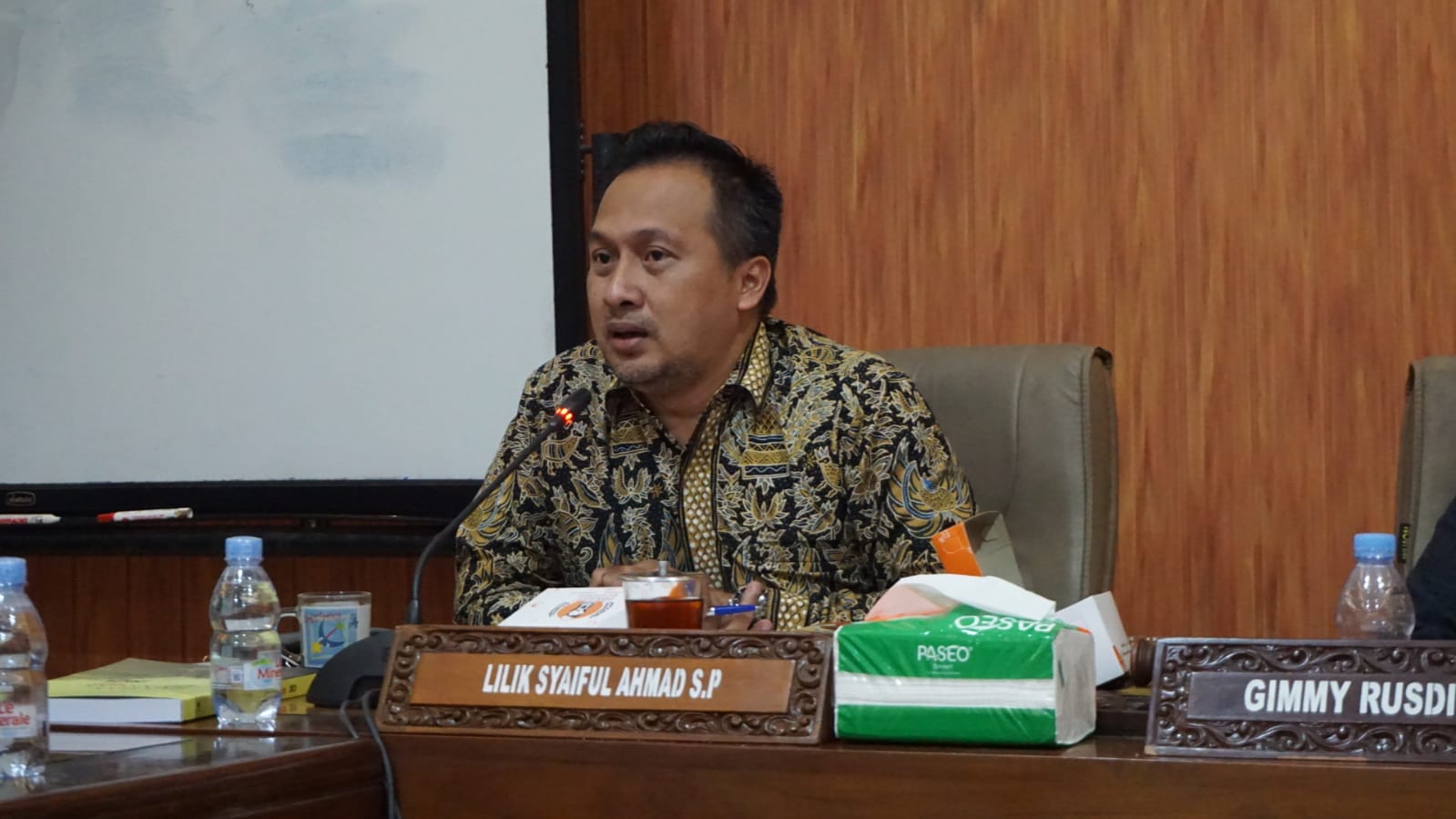 Wakil Ketua Komisi C DPRD DIY F-Golkar Lilik Syaiful Ahmad, SP