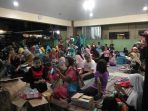 Kondisi pengungsian di Kantor Kecamatan Candipuro, Minggu (4/12/2022)