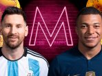 Messi dan Mbappe