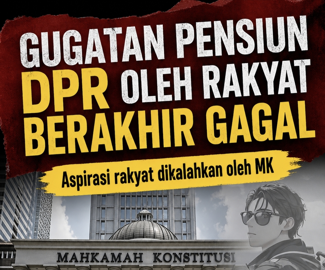 MK Tolak Gugatan Rakyat