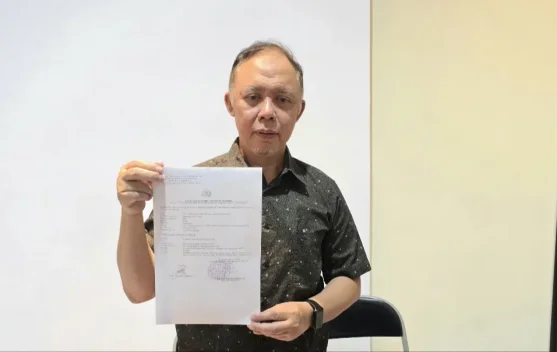 Yana Karyana investor yang melaporkan ketua yayasan Mitra Karya Maporina terkait dugaan pelanggaran kerjasama program MBG.