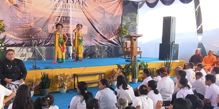 Acara Sannipata Waisak Mahayana Tahun 2570 Buddhis Era/2026 Masehi di Kecamatan Kaloran, Kabupaten Temanggung. (Foto: Bagus Anies)