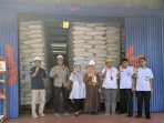 Komisi B DPRD Gunungkidul saat melakukan sidak di Gudang Bulog Logandeng, Rabu 15/7/2026, (foto ist)
