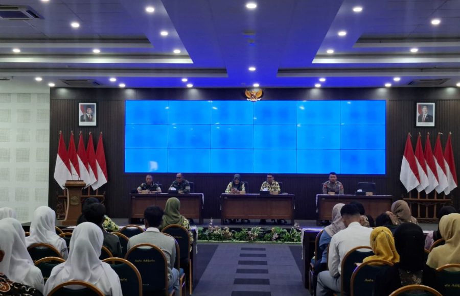 Technical Meeting Lomba Pawai Tahun 2026 di Aula Adikarto, Kompleks Pemerintah Kabupaten Kulon Progo, Kamis (6/8).