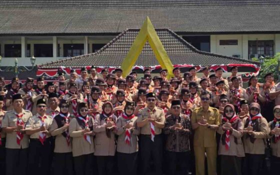 Pelepasan Kontingen Jambore Nasional (Jamnas) XII Tahun 2026.