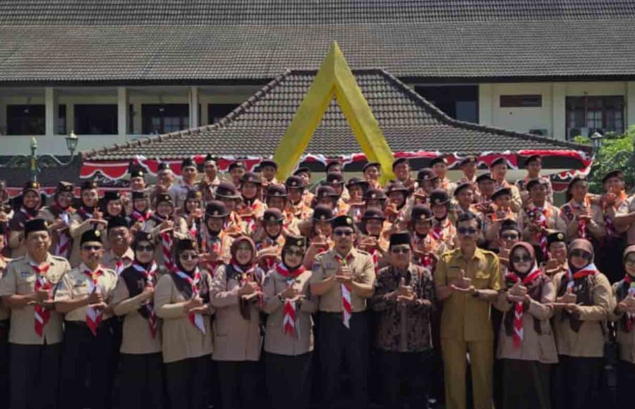 Pelepasan Kontingen Jambore Nasional (Jamnas) XII Tahun 2026.