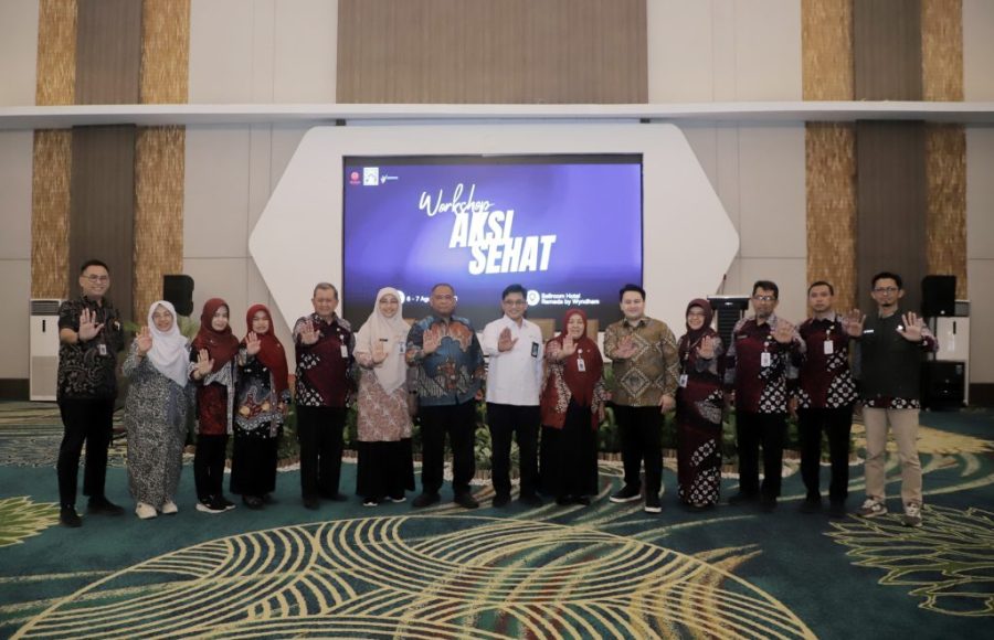 Pelantikan pengurus Koalisi Organisasi Profesi Indonesia untuk Penanggulangan Tuberkulosis (KOPI TB) Kabupaten Sleman serta menggelar kampanye Aksi Sehat. (6/8/2026).