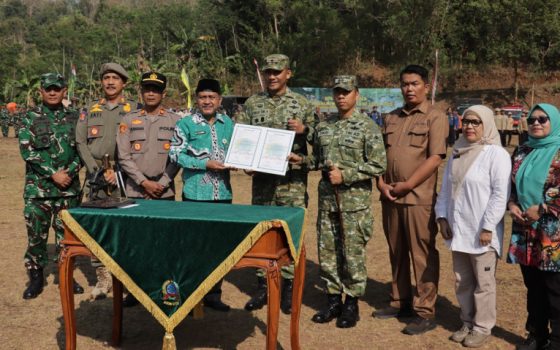 Upacara Penutupan dihadiri Komandan Kodim (Dandim) 0729/Bantul Letkol Kav Fikri Nurheldi, S.E., M.Han., serta jajaran TNI, Polri, Pemerintah Kabupaten Bantul, dan unsur masyarakat.