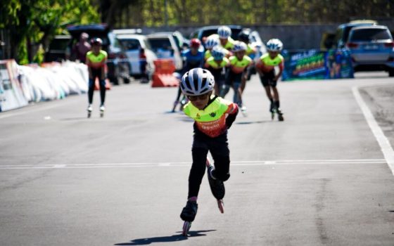 Kejuaraan Nasional (Kejurnas) Sepatu Roda Bupati Gunungkidul Cup ke-3 tahun 2026 (foto dok Pemkab)