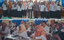 Pelatihan menulis untuk Guru SD dan SMP yang diselenggarakan oleh Disdikpora Kulonprogo (foto Dikporakp).